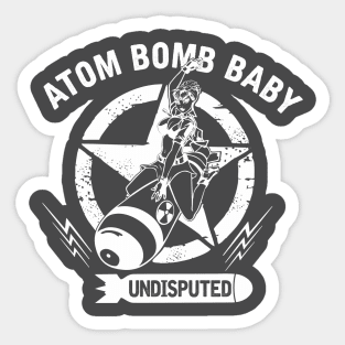 Atom Bomb Baby Sticker